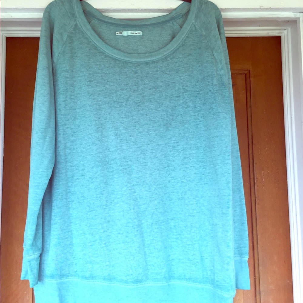 Teal super comfy crew neck sweatshirt